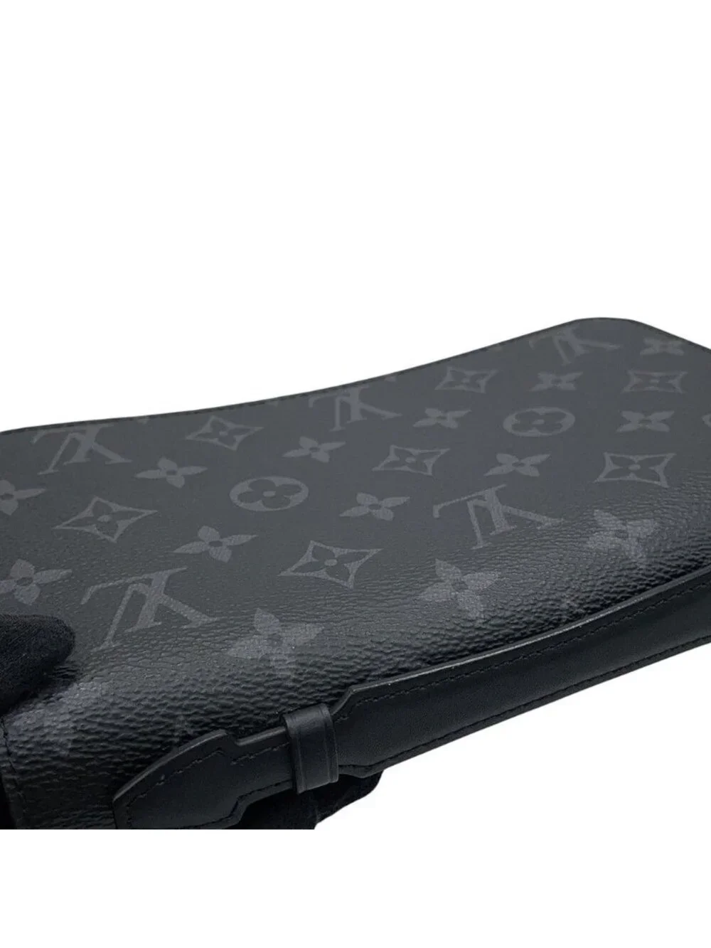 Louis Vuitton Wallet Monogram Eclipse Zippy XL Black